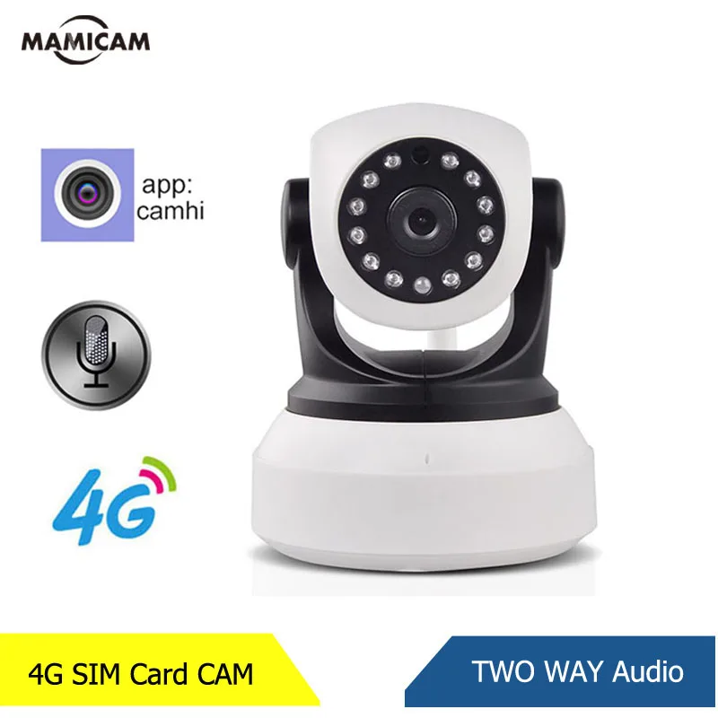 PTZ 4G 3g sim карта IP камера 1080P HD домашняя беспроводная wifi наблюдения для помещений P2P