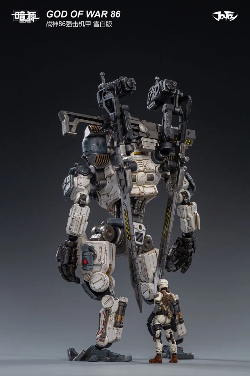 

JOYTOY JT0593 1/25 86 мех (белый) с дистанционным управлением мужской зимний солдат 22 см фигурку куклы для версии бога войны вентилятор подарки Горяч...