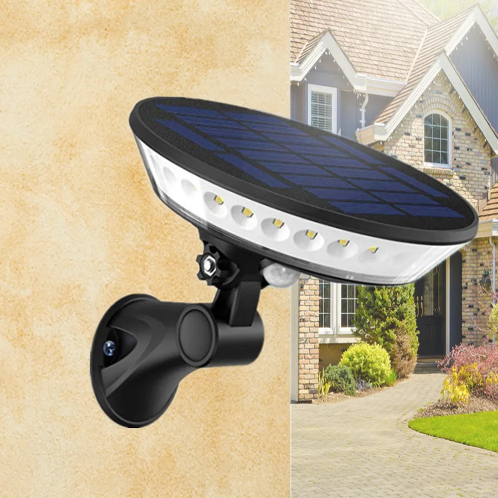 Светодиодный светильник на солнечной батарее 3 режима работы беспроводной с ИК