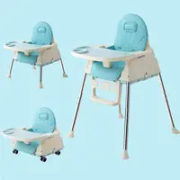 Multi-Functional Baby Feeding Chair And Table High Chair 3-in-1 Multi-Use Children Dining Chair Baby Toddler Booster Seat Soft