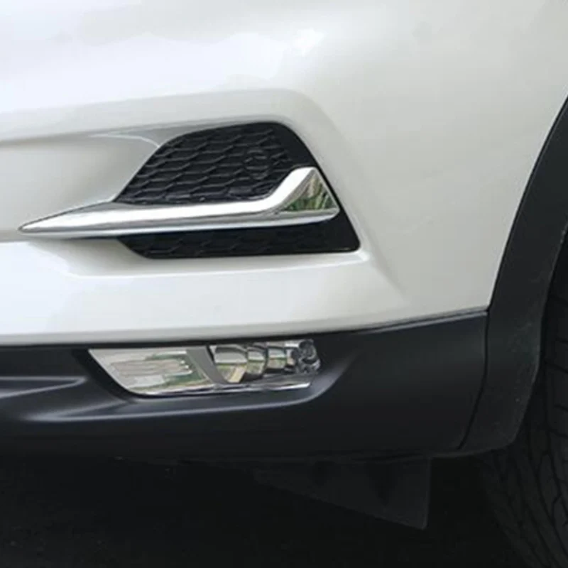 ABS Передние противотуманные фары лампа Накладка для век бровей хромированная