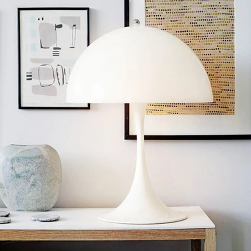 

Mushroom Desk Lamp Minimalist Table Lamp Cottagecore Bedroom Bedside Creative Decor Office Book Study Reading Lighting Fixtures