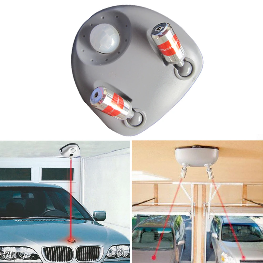 Infrared Induction ABS Universal Adjustable Double End Guiding Aid Reverse Sensitive Parking Sensor Carport Car Garage |