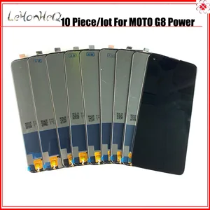 10 piecelot lcd for motorola moto g8 power lcd screen for moto g8 power lcd assembly touch screen digitizer phone replacement free global shipping
