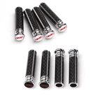 Углеродного волокна двери автомобиля блокировки крышки Ручка Потяните шпильки Крышка для GMC Yukon Savana местности посланник в каньон сафари Acadia Сьерра-1500