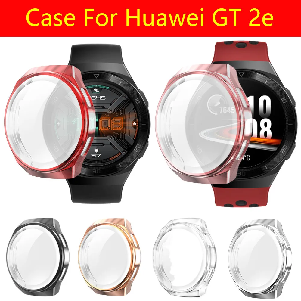 

Защитный чехол из ТПУ для смарт-часов Huawei gt 2e 46 мм, защитная крышка для экрана, защита от падения, защита от царапин, аксессуары для GT 2e