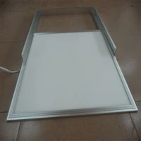 free shipping popular selling no cut ceiling 595x595x50mm aluminum surface mounted led panel frame for 600x600mm led panel