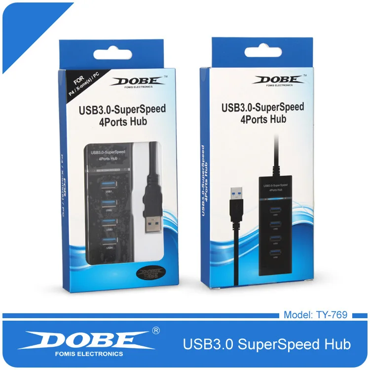 Портативный 4 порта USB 3 0 концентратор Высокоскоростной Разветвитель кабель