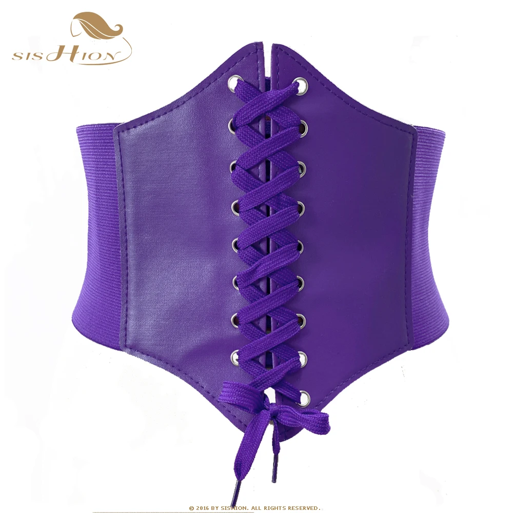 

Women Corset 2022 Fashion Vintage Gothic Purple Black Red Sexy Belt High Quality Bustier VB0001