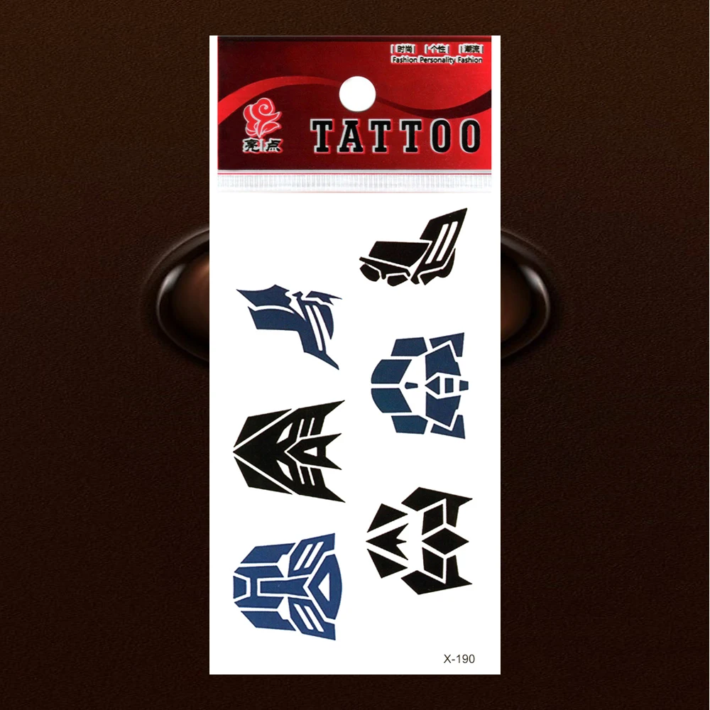 Татуировки 5 шт./лот Детские тату искусственные татуировки для девочек наклейки