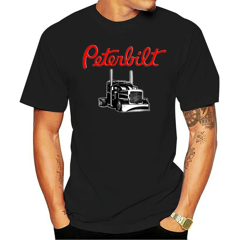 Kenworth Peterbilt грузовик футболка для мужчин S M L Xl 2Xl 3Xl Размер США летняя