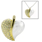 Usb флеш-накопитель 128 ГБ устройство чтения карт памяти Usb 2,0 металлический кристалл флэшек 4GB8GB16GB32GB64GB оптом флеш-накопитель сердце любовь подарок