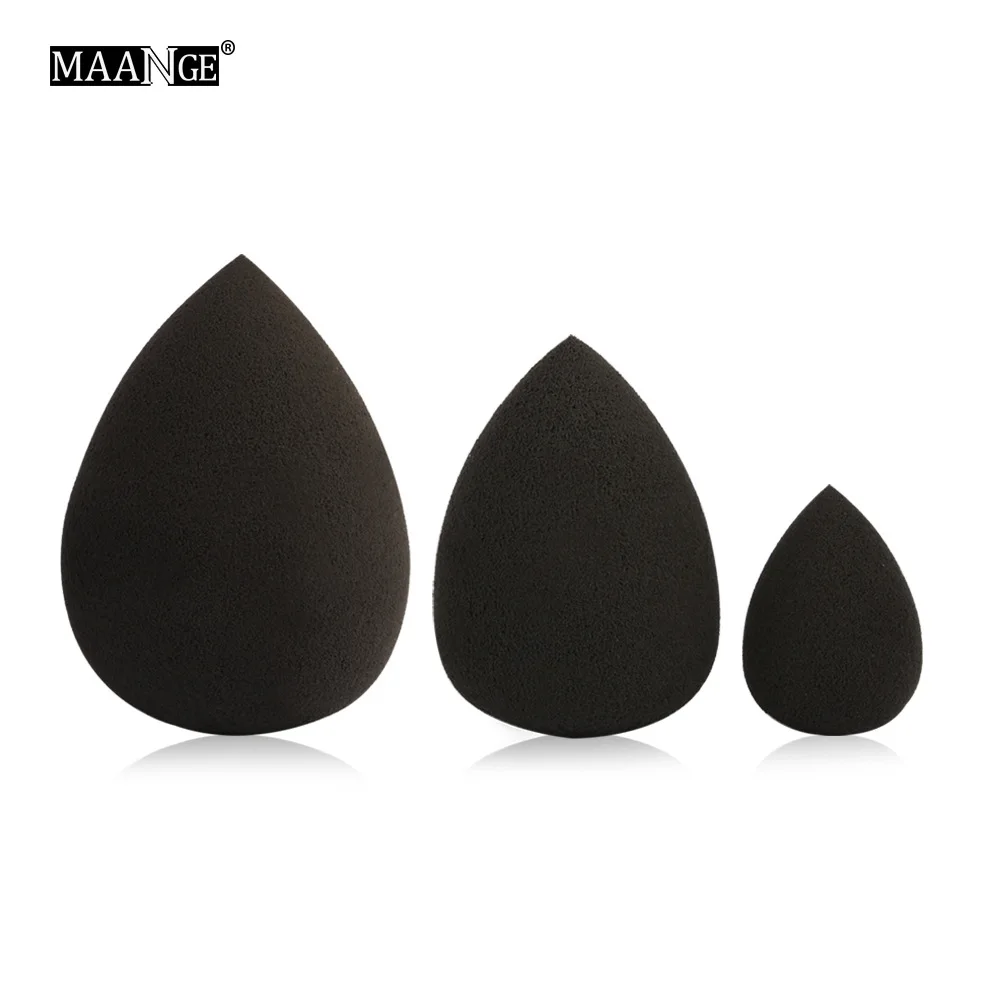 MAG5571-black Прямая поставка, основа для макияжа, губка для макияжа, косметическая пудра, гладкая косметическая губка для макияжа, инструменты для красоты, подарки - Handle Color: MAG5571-black