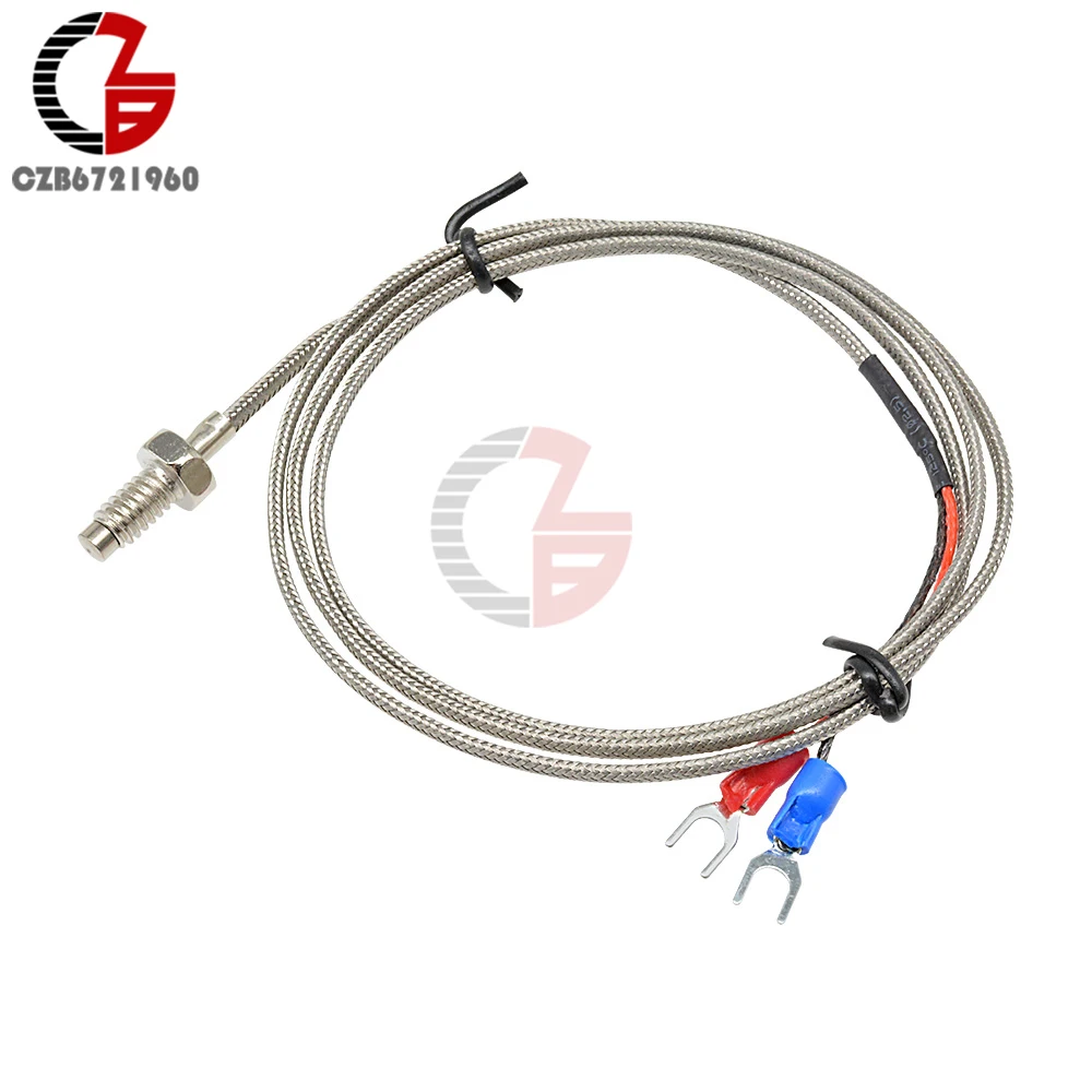 1 м 3.3ft K Тип термопары контроль температуры ler 0 800C Датчик зонда|temperature controller|controller