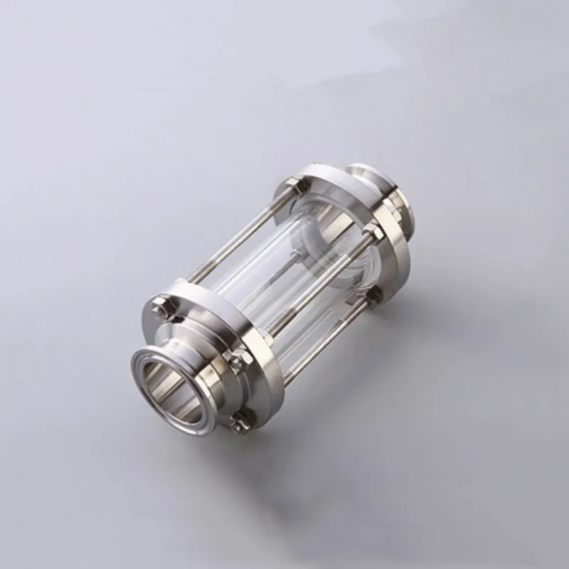 1," Tri Clamp Clover Sanitay Flow Sight стекло диоптрий подходит 38 мм труба OD SUS 304 нержавеющая сталь фитинг дневник продукт