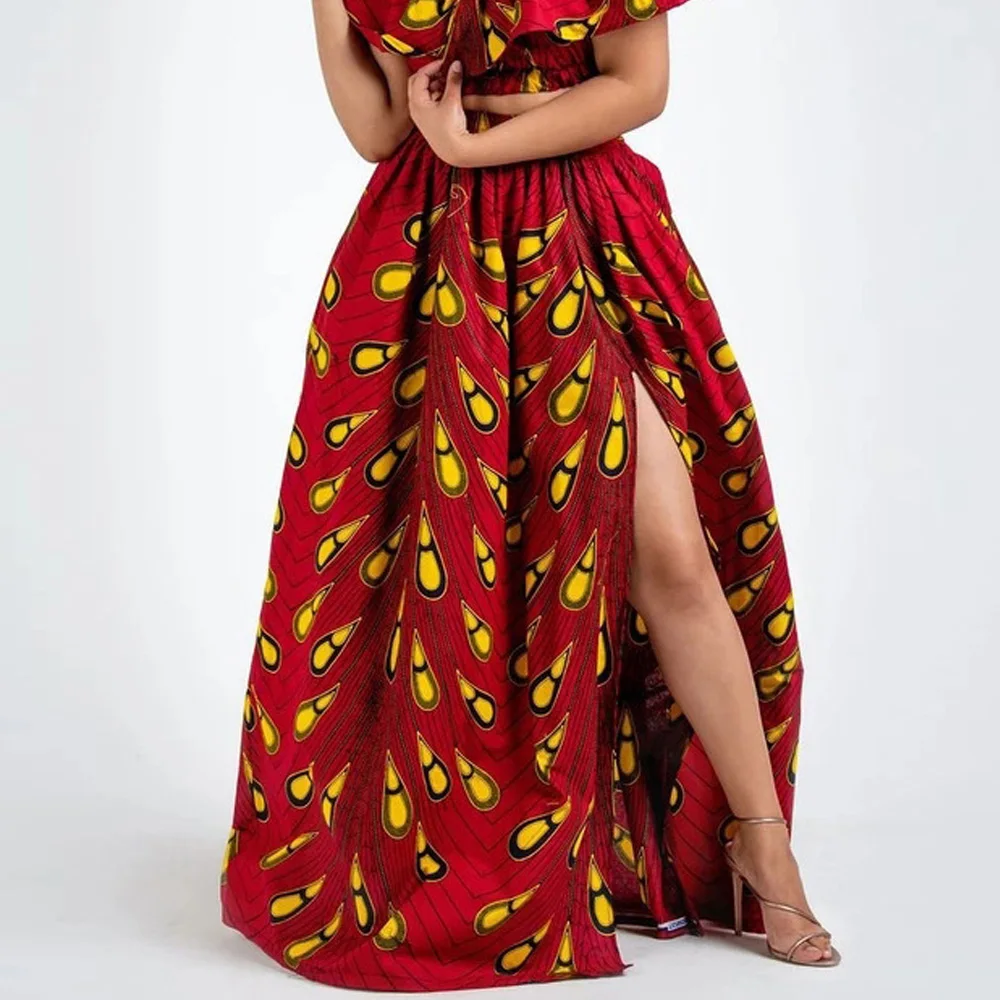 Африканская печать новинка 2020 Дашики базин вощеная одежда юбки с высокой талией