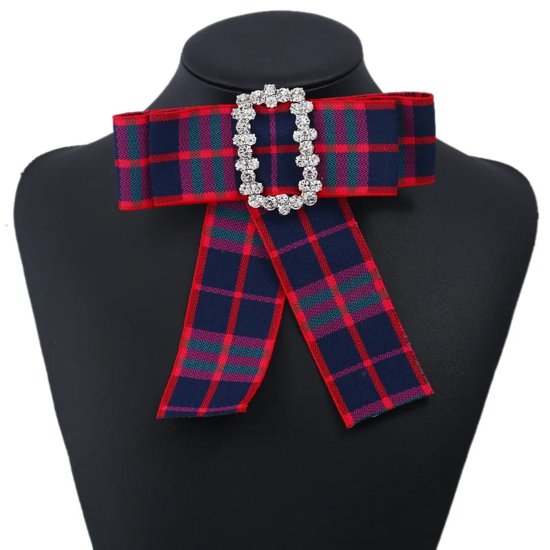 Винтажные тканевые Броши бант для женщин галстук шеи импортный материал