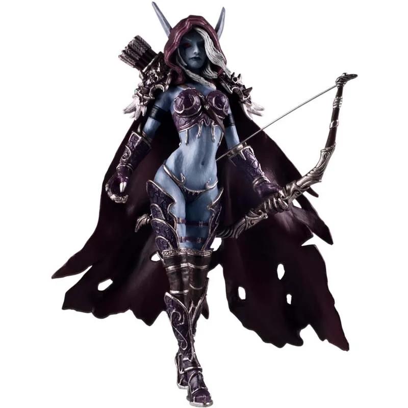 7 дюймов немертвая королева Аниме Фигурка World of Warcraft Windrunner Sylvanas украшение для дома