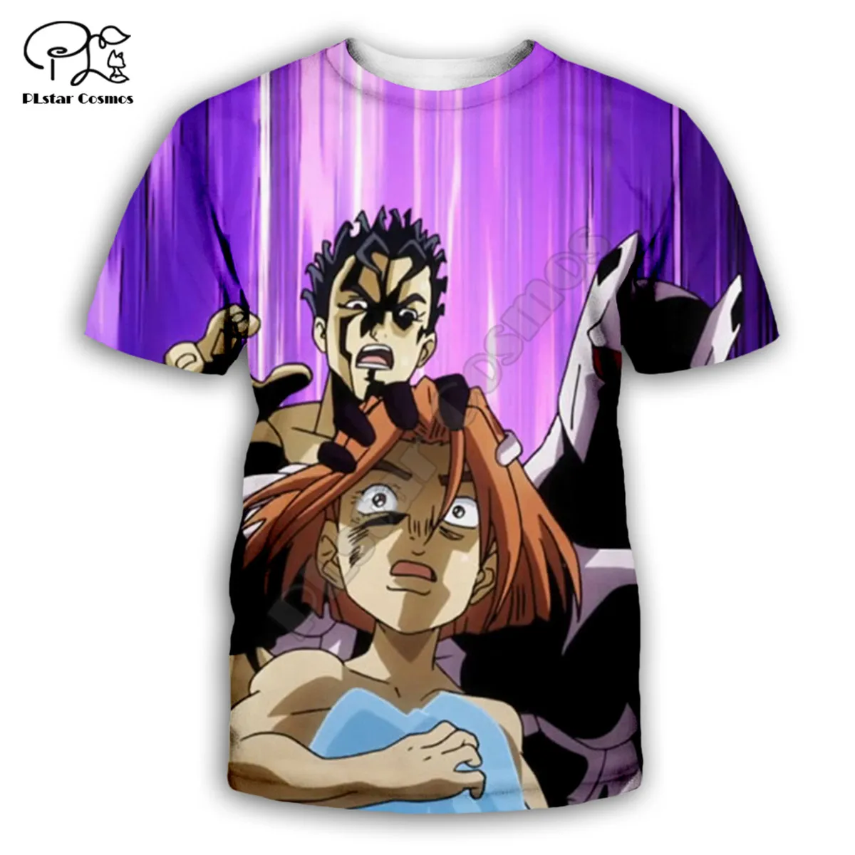 Джоджо невероятные приключения жилет с 3D принтом для мужчин и женщин футболка в