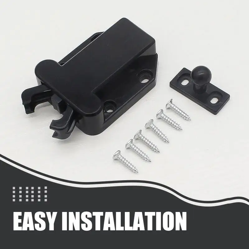 Дверная сенсорная защелка переключатель блокировки дверей шкафов механический