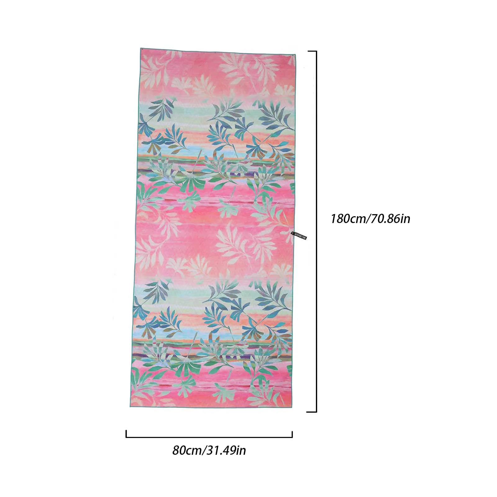 180X80CM платье принцессы Русалочки с пляжное полотенце инновационная печать