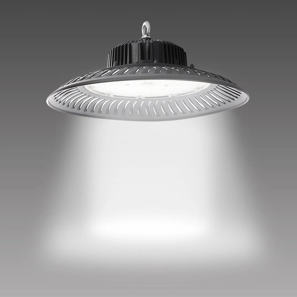 Conduziu o Dispositivo Alto da Baía Industrial do Dia para a Oficina do Armazém Universal Profissional Elétrico Claro 220v Iluminação Comercial 50w-200w
