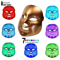 professional face masks beauty device 7 colors light facial spa photon therapy treatment for anti wrinkle acne skin rejuvenation
