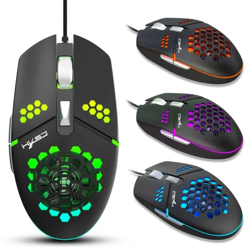 

Gamer 8000dpi Adjustable Anti-sweat Design New J400 Fan Macro Programming Wired Hole Gaming Mouse