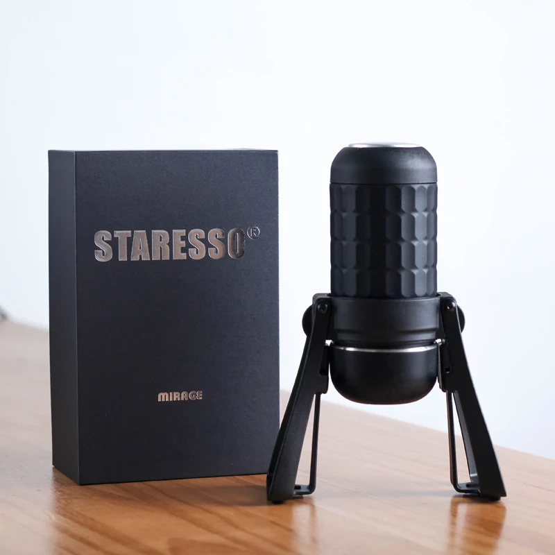 Staresso Mirage SP300 Portable Coffee Maker Espresso Machine 15-20Bar Adjustable Pressure Removable Holder Travel Coffee Make