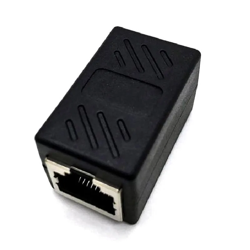 Модульный интерфейс 8P8C RJ45 подходит для подключения ко всем адаптерам Штекерный
