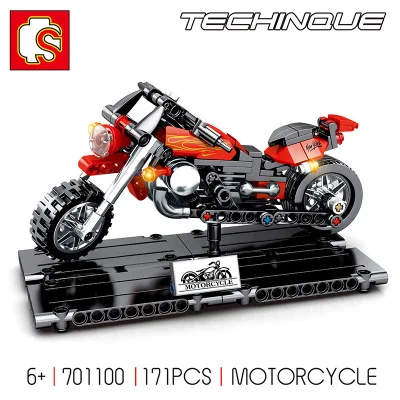 S701100/701101 Empire of steel Militar Series Building Blocks Brick motorcycle education model baby toys | Игрушки и хобби