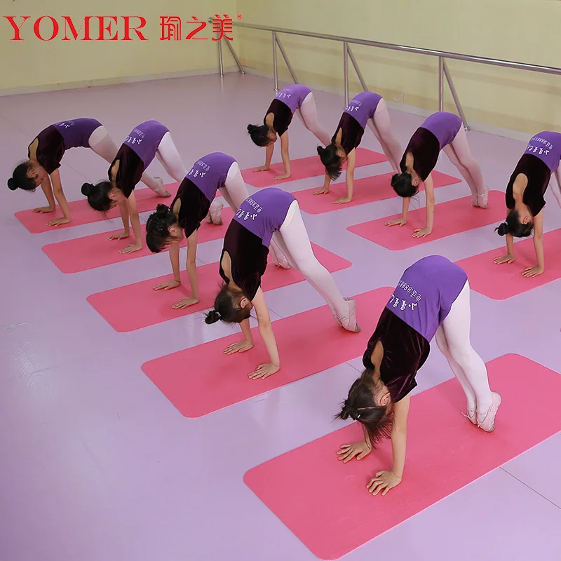

PVC children's dance yoga mat 6mm exercise mat home sports fitness gymnastics mat non-slip