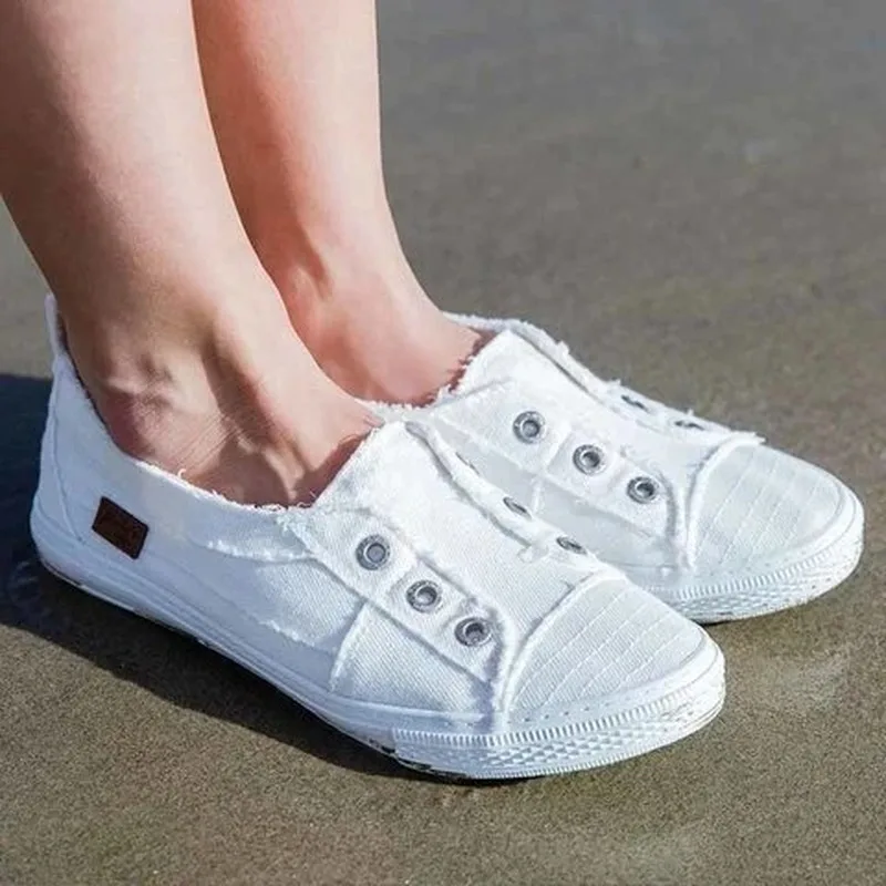 Женские повседневные туфли на плоской подошве женская обувь без застежек