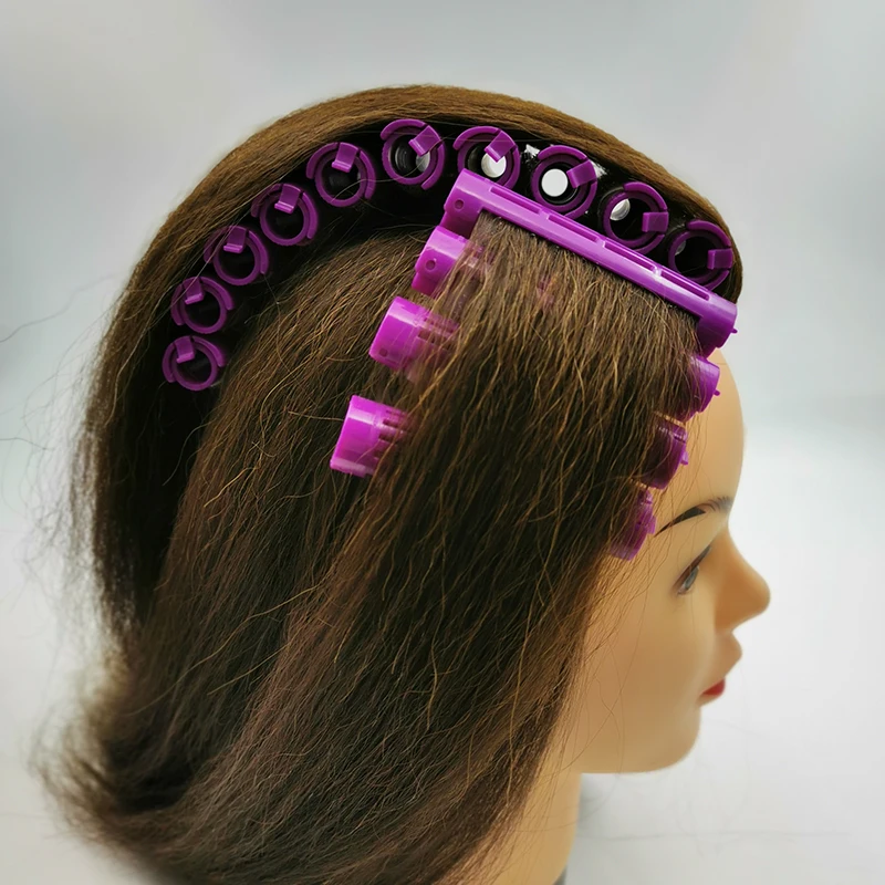 Набор роликов и бутылочек для волос складная ручка завивки Morgan пушистые бигуди