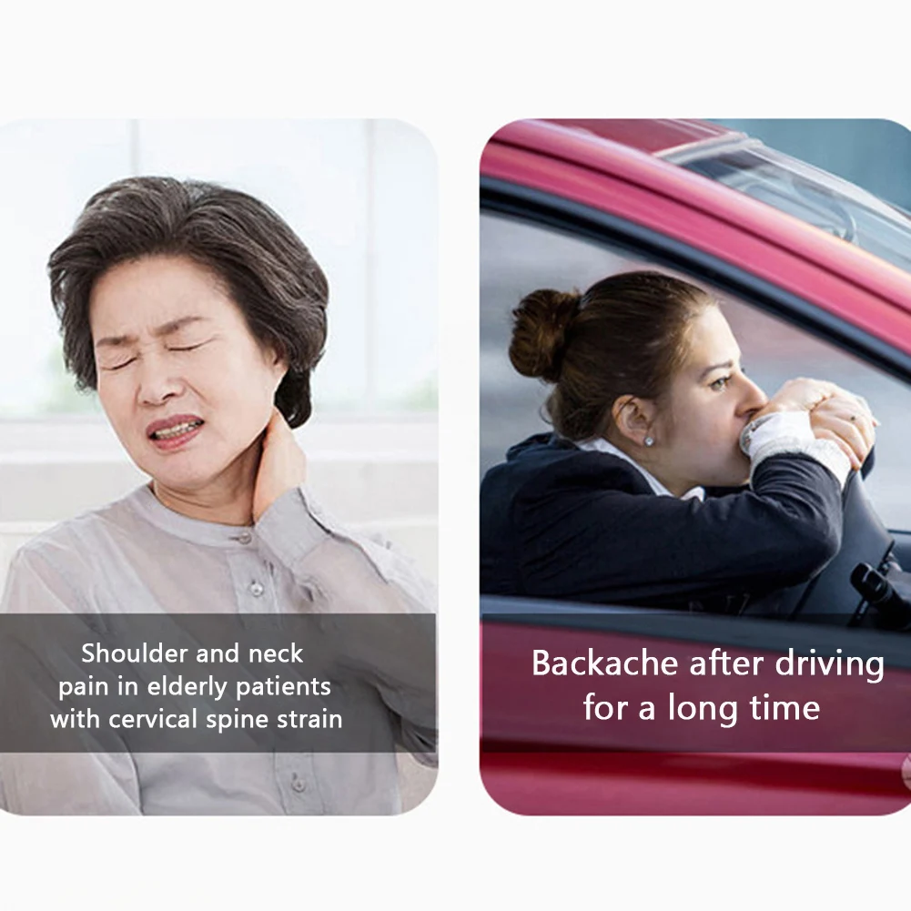 

Electric Neck Massager & Pulse Back 5 Modes Power Control Far Infrared Heating Pain Relief Tool Health Care Relaxation Machine