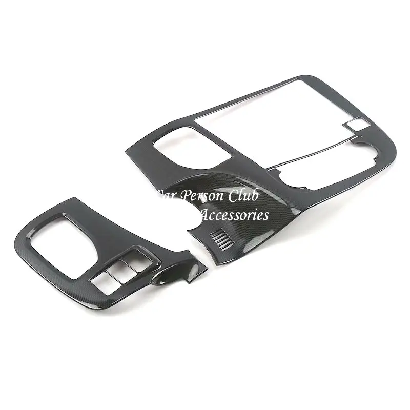 

For Mitsubishi Outlander 2013-2021 Car Inner Accessory Navigation Frame Knob Switch Touch Screen Cover Air Condition Outlet Trim