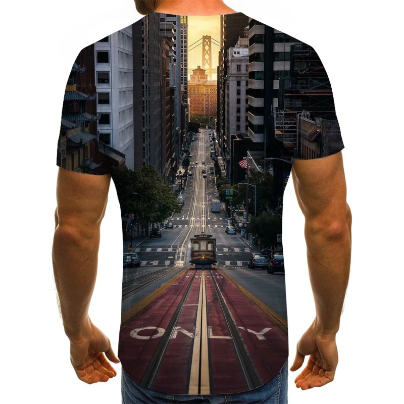 

3d printed American film Men's short sleeves T-shirt Summer interest Men harajuku Casual 3DT-Shirts Fashion oversized t shirt