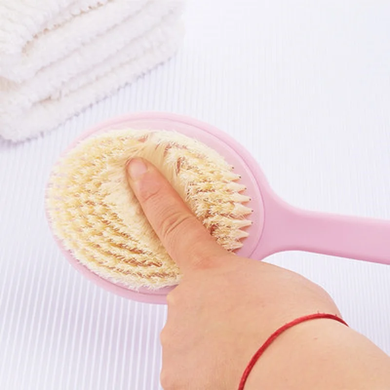 Щетка для ванны Задняя щетка длинная ручка грязь мягкие волосы сильная спина