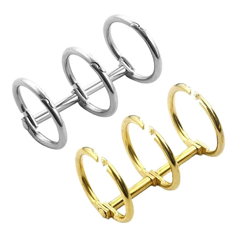 Металлические Открытые Кольца для альбома зажимы скрапбукинга фотоальбом