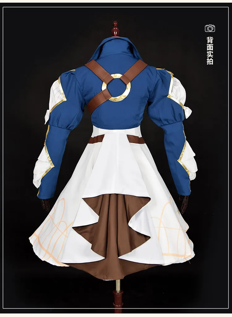 2020 аниме фиолетовый Evergarden Косплэй костюм ежедневно костюмы горячая Распродажа