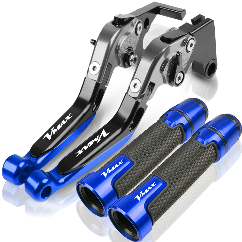 

Регулируемые рычаги тормоза и сцепления для мотоциклов, ручки руля для YAMAHA VMAX 1985-2008 2009-2016 1990-2008 VMAX 1200 1985-2008 1986