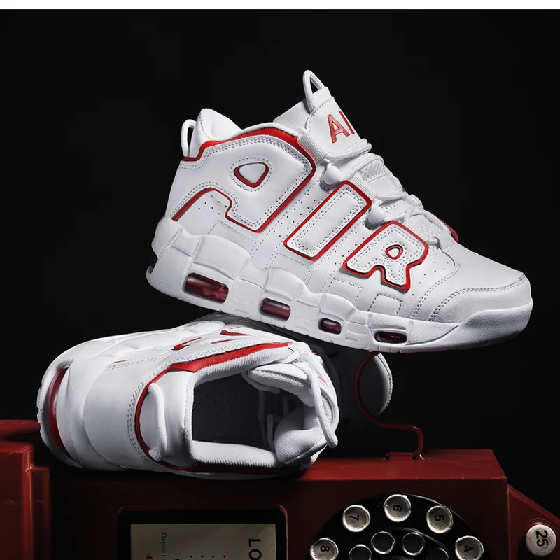 Мужские уличные баскетбольные кроссовки 2021 Master дышащие с воздушной подушкой для