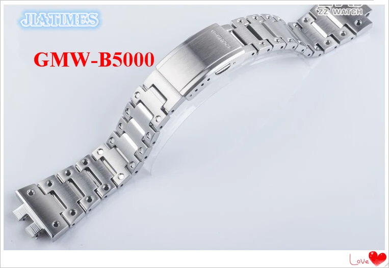 1 шт. абсолютно и ремешок для часов из нержавеющей стали для GMW-B5000