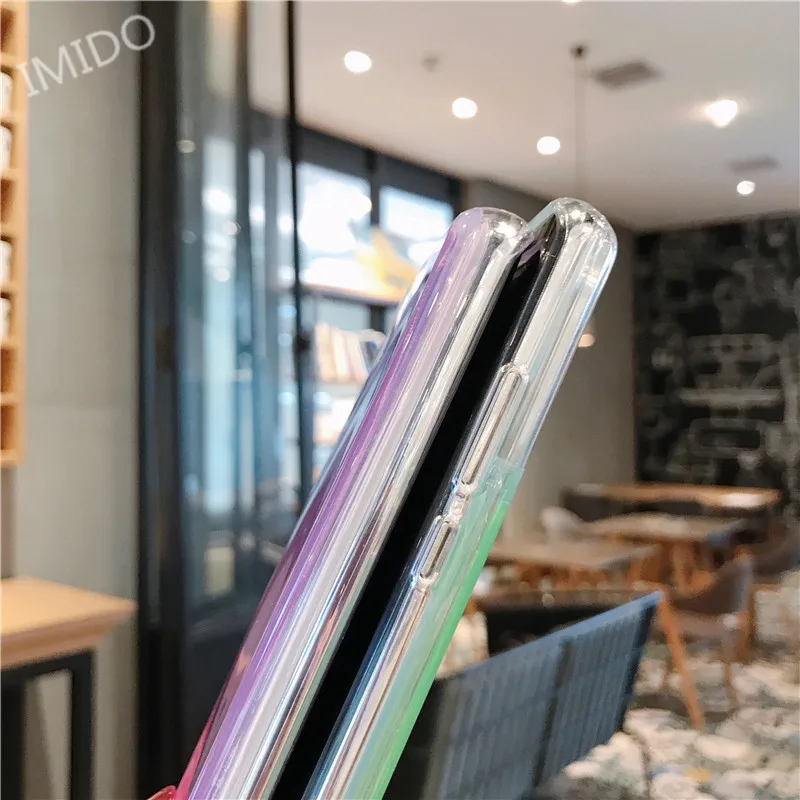 Светящийся мобильный телефон песочница для huawei P20 P20Lite P20Pro анти-шок и