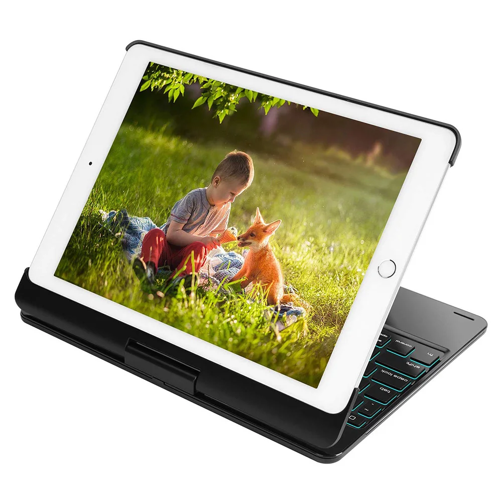 9 7 &quotчехол с клавиатурой для iPad 360 Вращающийся Ультратонкий чехол Умной Pro 7/iPad Air