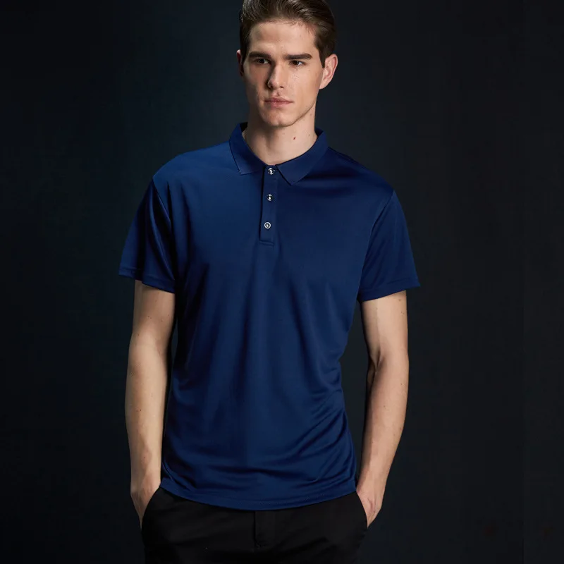 

Summer Men's Casual Quick Dry T Shirt Solid Color Short Sleeve Breathable Tops Sportswear Workout Golftennis Tee T-Shirts 4XL