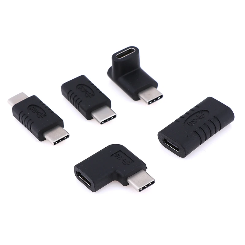 Переходник USB 3 1 Type C штырь гнездо под прямым углом горячая Распродажа адаптер для