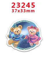 PR23245 30 шт./лот плоское заднее плоское украшение из смолы diy украшения аксессуары DIY материалы ручной работы PR22876 - Цвет: PR23245