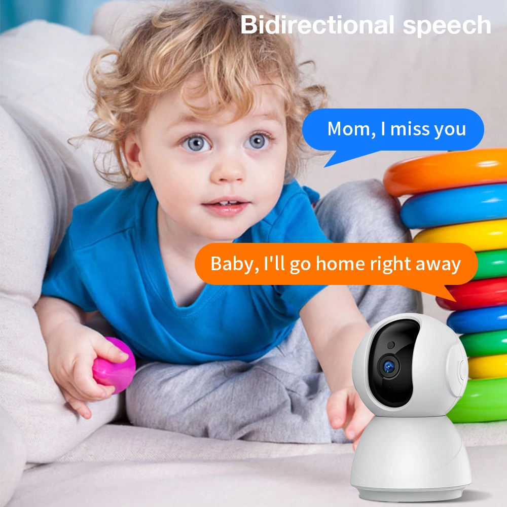 sdeter indoor ip camera wifi 3mp hd pantilt 2 way audio 247 recording motion detection wireless smart home cam for baby nanny free global shipping
