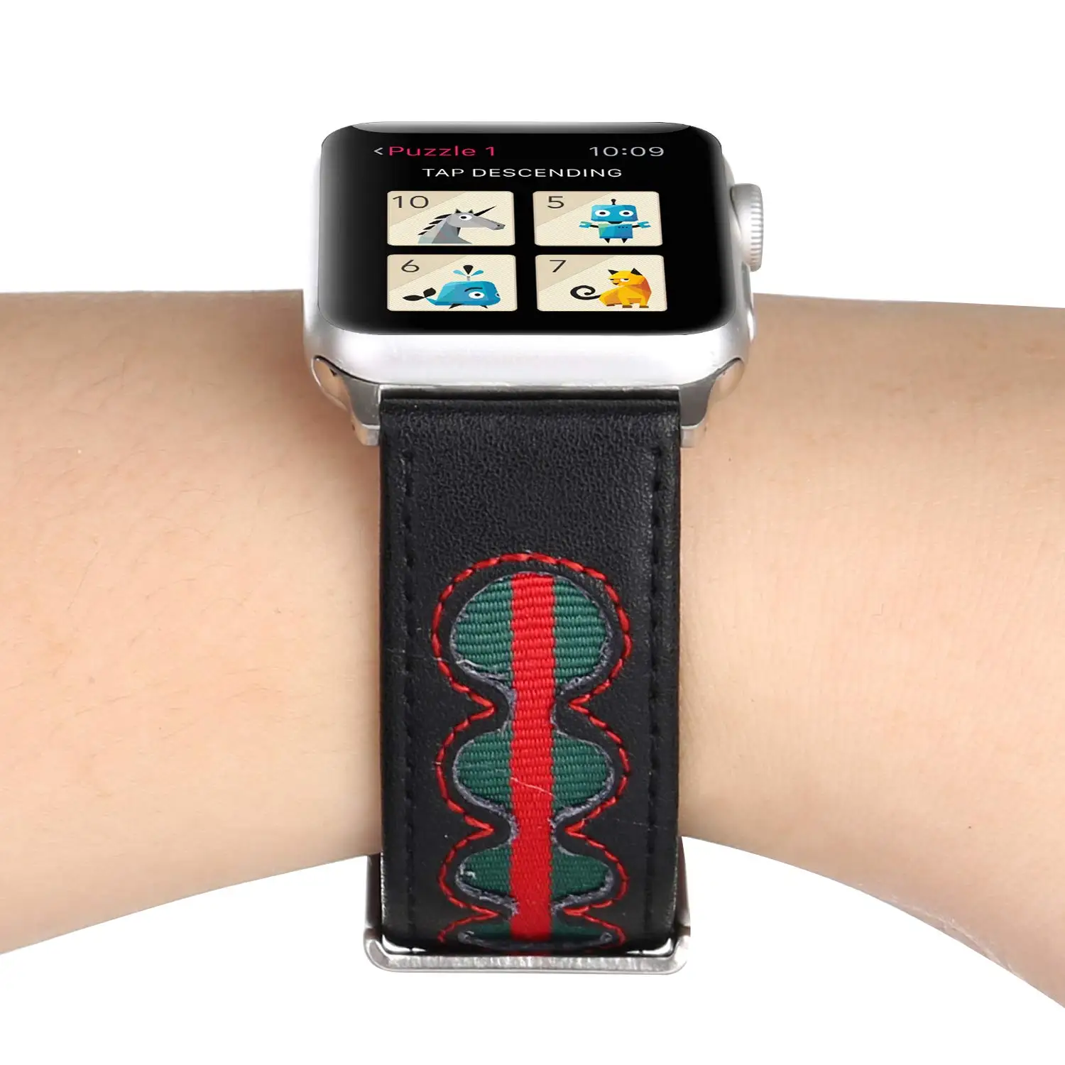 Браслеты-манжеты для Apple Watch 38 мм 42 мм 40 мм 44 мм Iwatch серии 5 4 3 2 1, кожаный браслет для мужчин и женщин